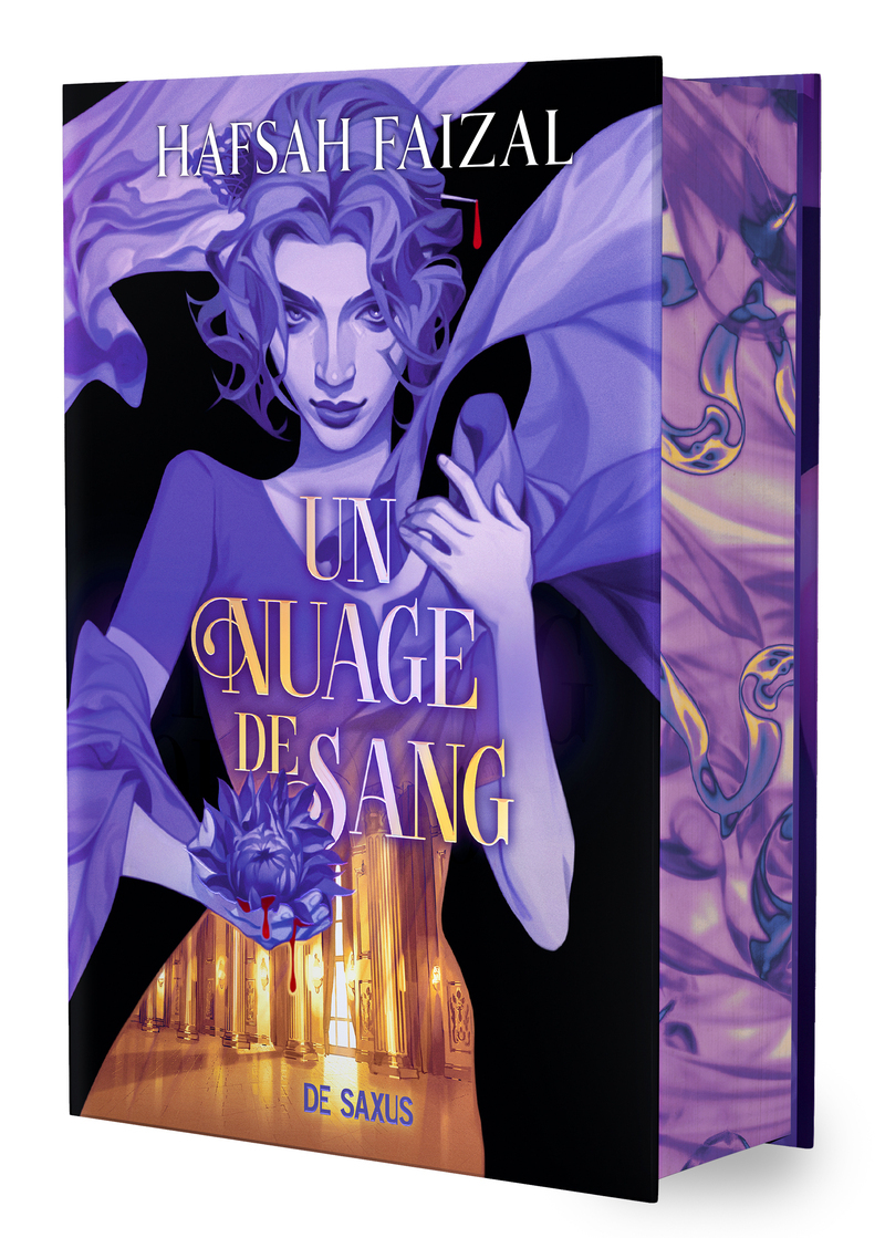 Un nuage de sang - Tome 02 De thé et de sang (relié collector) - Hafsah Faizal - DE SAXUS