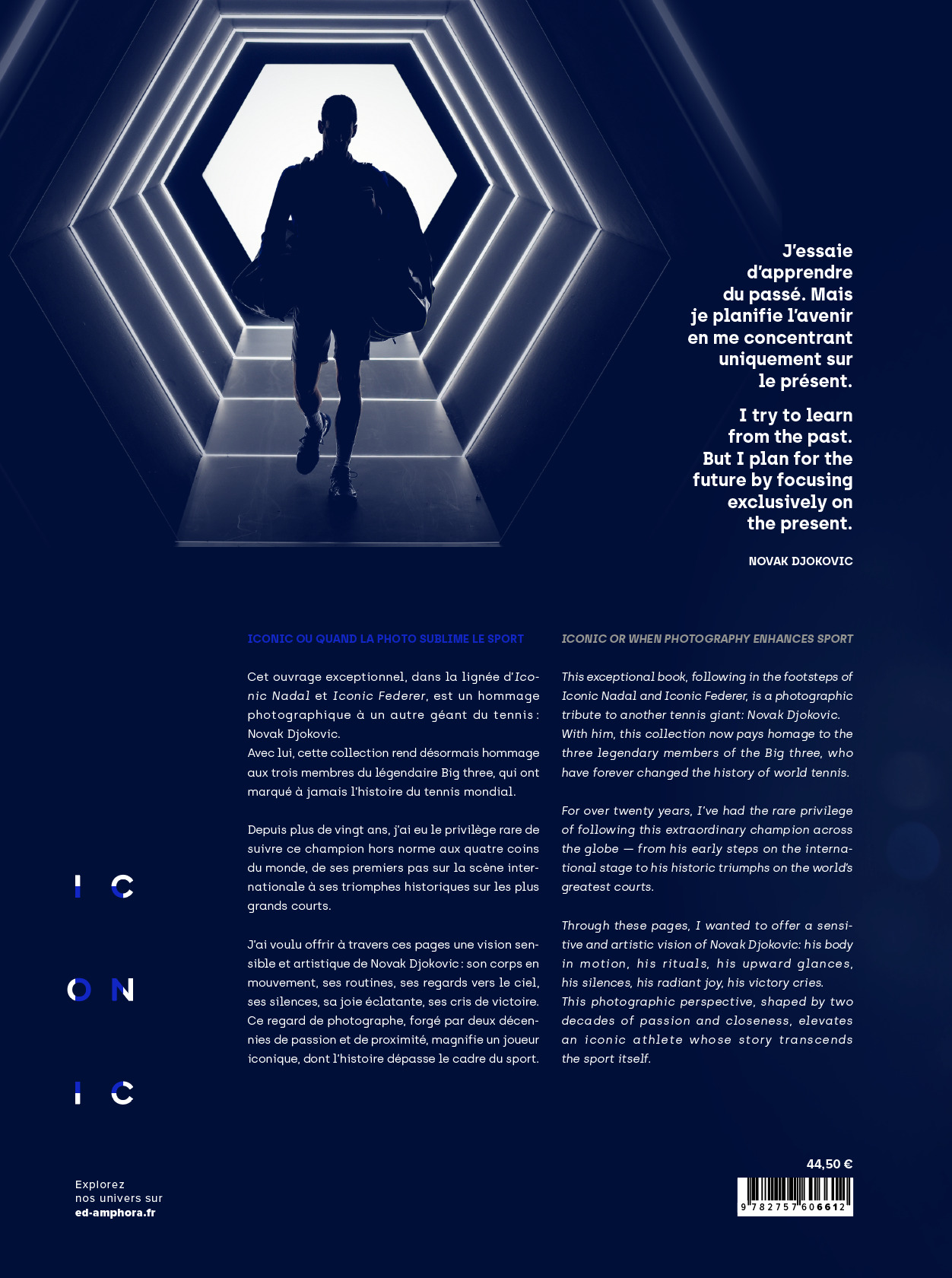 Djokovic - Iconic - Corinne Dubreuil,  Dubreuil corinne - AMPHORA