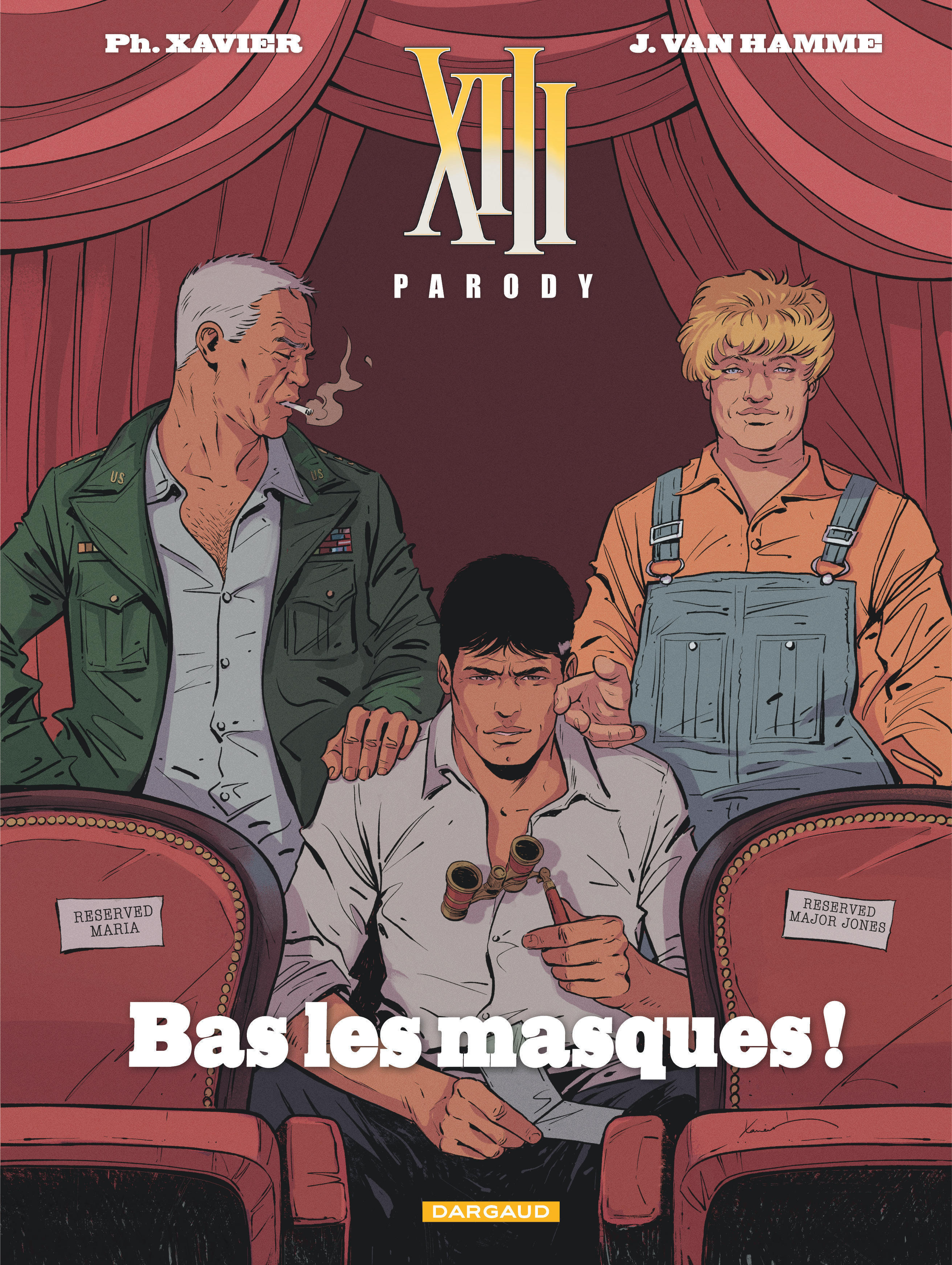 XIII Parody - Bas les Masques ! -  Van Hamme Jean - DARGAUD