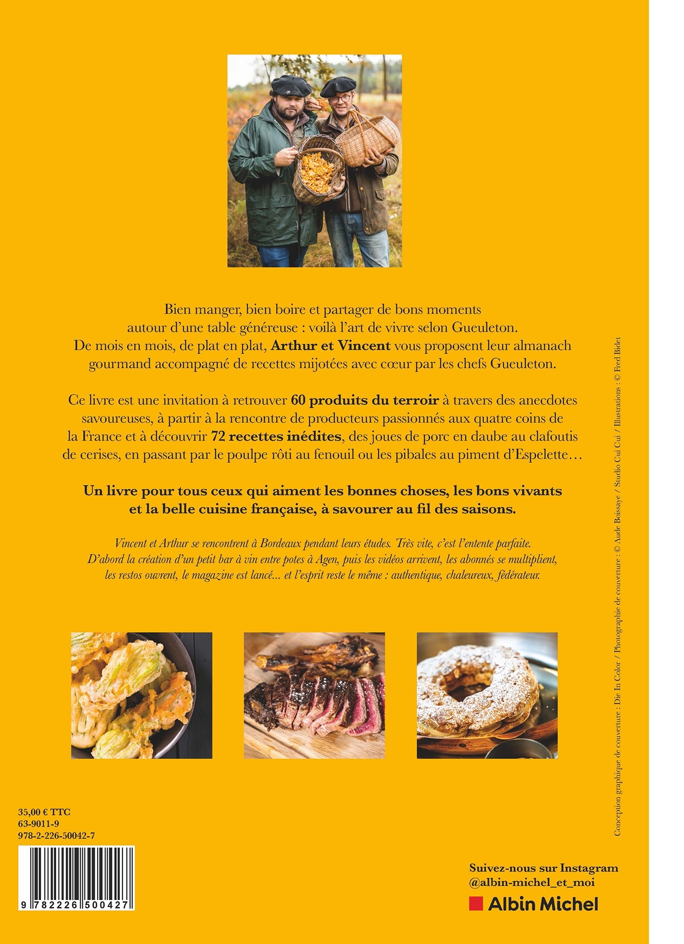 Une année à la table des bons vivants -  GUEULETON - ALBIN MICHEL