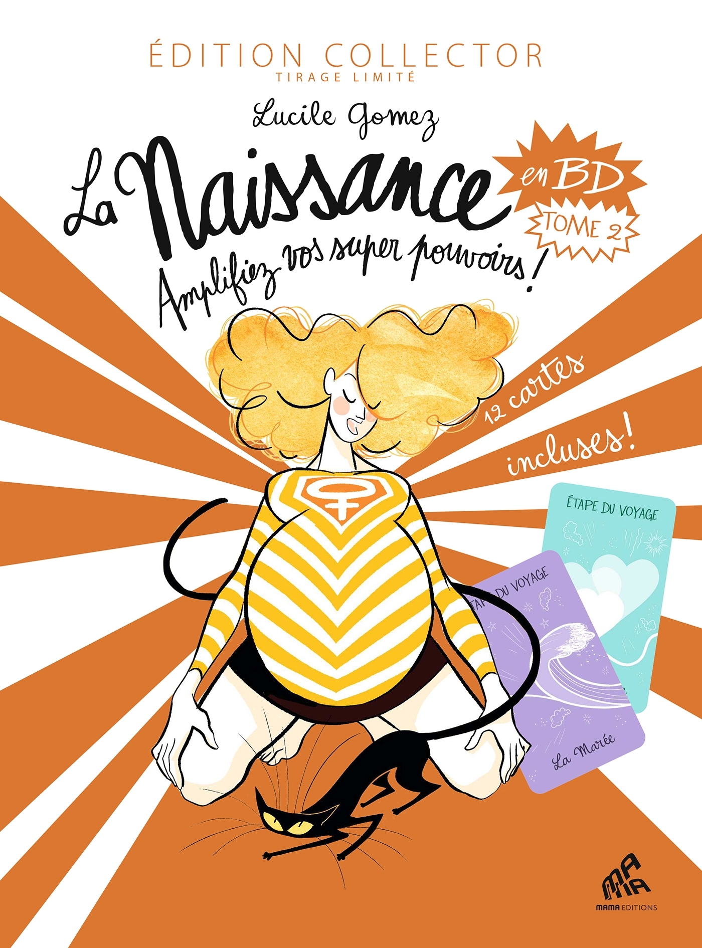 La Naissance en BD Tome 2 collector - Lucile Gomez - MAMA