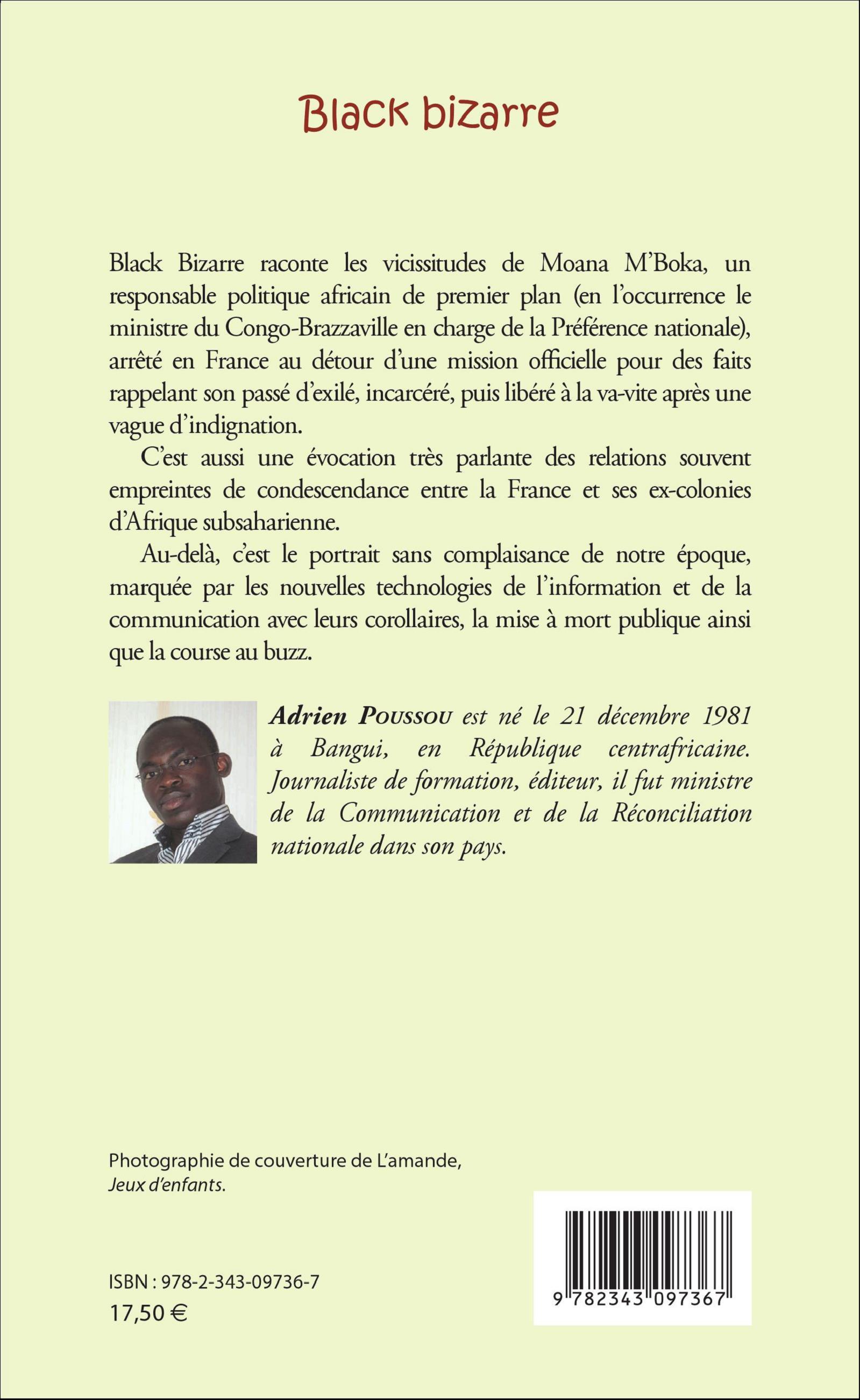 Black bizarre - Adrien Poussou - L'HARMATTAN