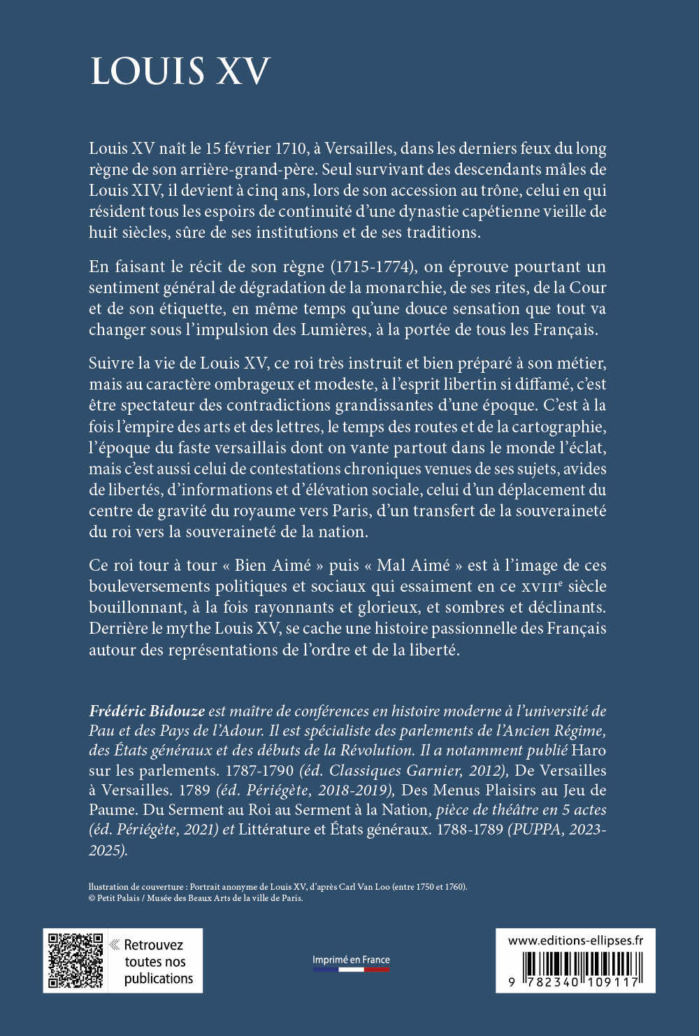 Louis XV - Frédéric Bidouze - ELLIPSES