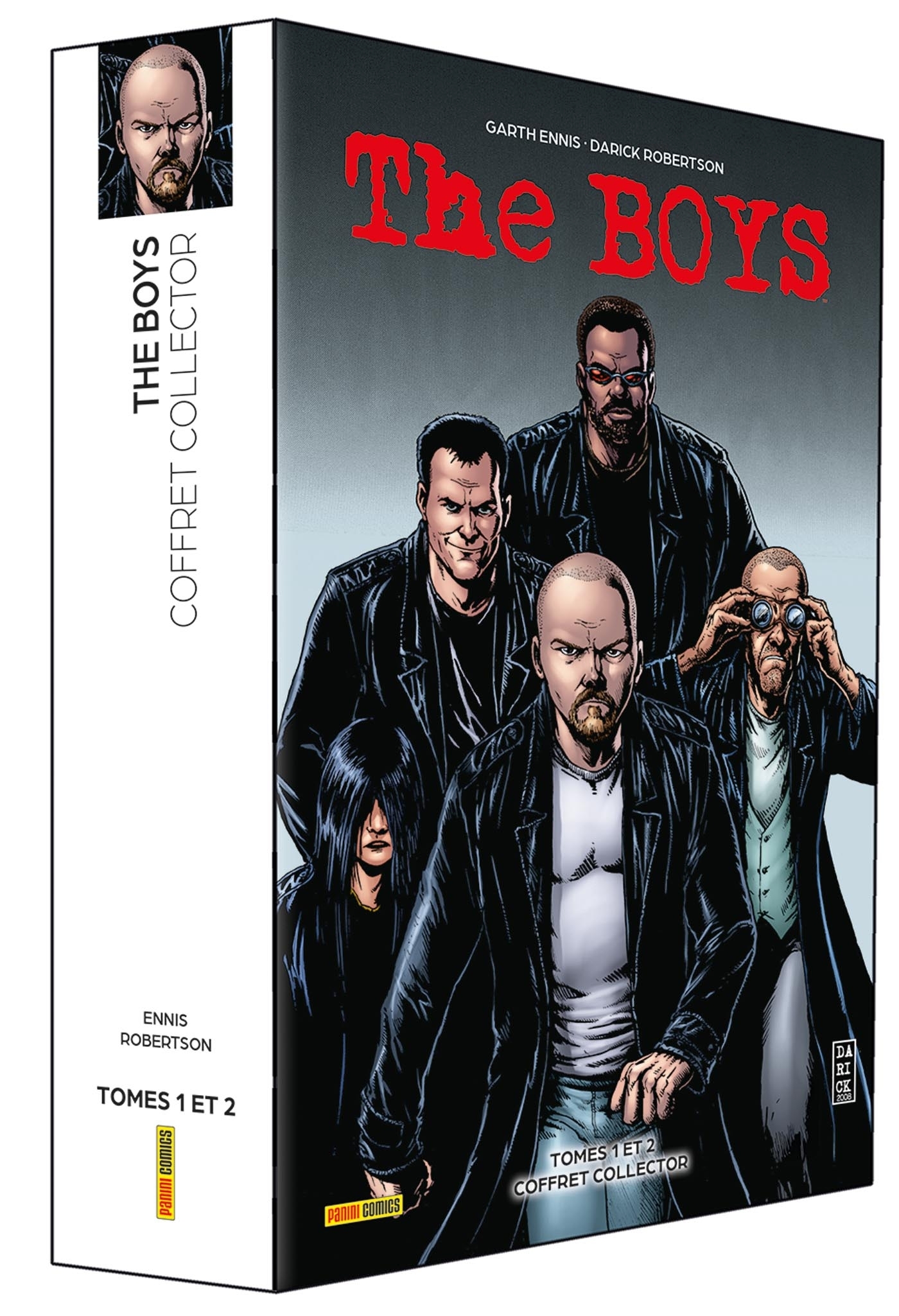 Coffret The Boys T01 & T02 - Garth Ennis - PANINI