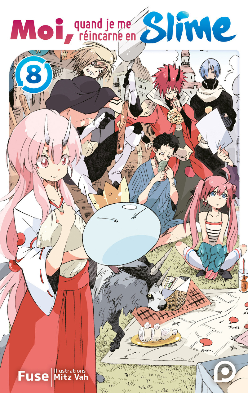 Roman Moi, quand je me réincarne en slime - Tome 8 -  Fuse,  Mitz Vah - KUROKAWA