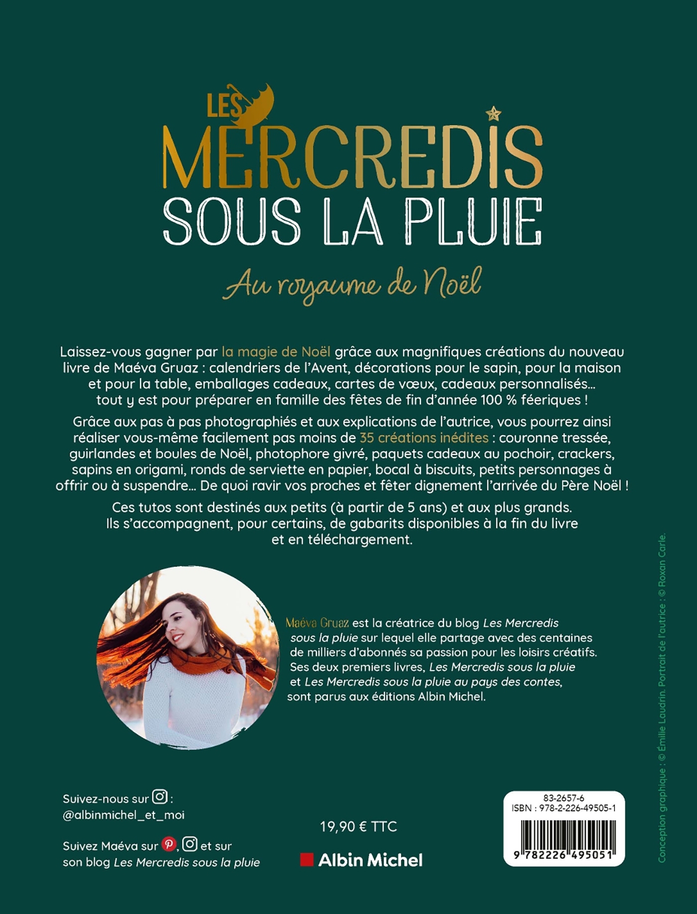Les Mercredis sous la pluie - Maeva Gruaz - ALBIN MICHEL