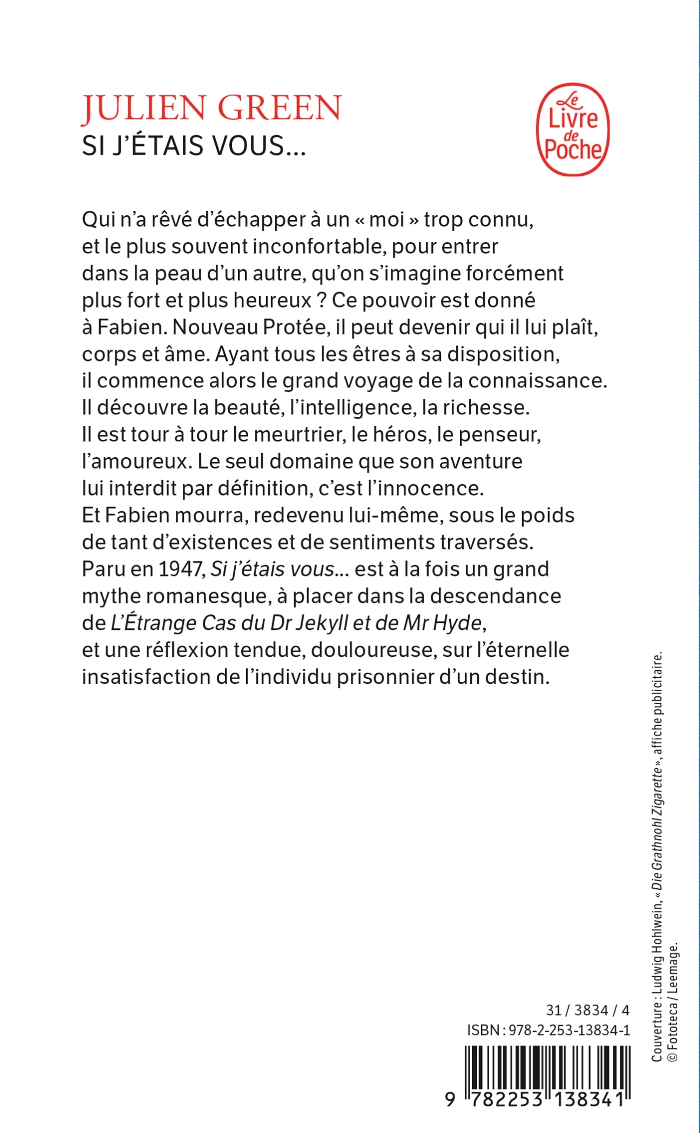 Si j'étais vous - Julien Green - LGF