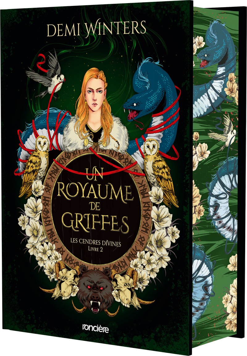 Les Cendres divines - Livre 02 Un royaume de griffes (relié collector) - Demi Winters - RONCIERE