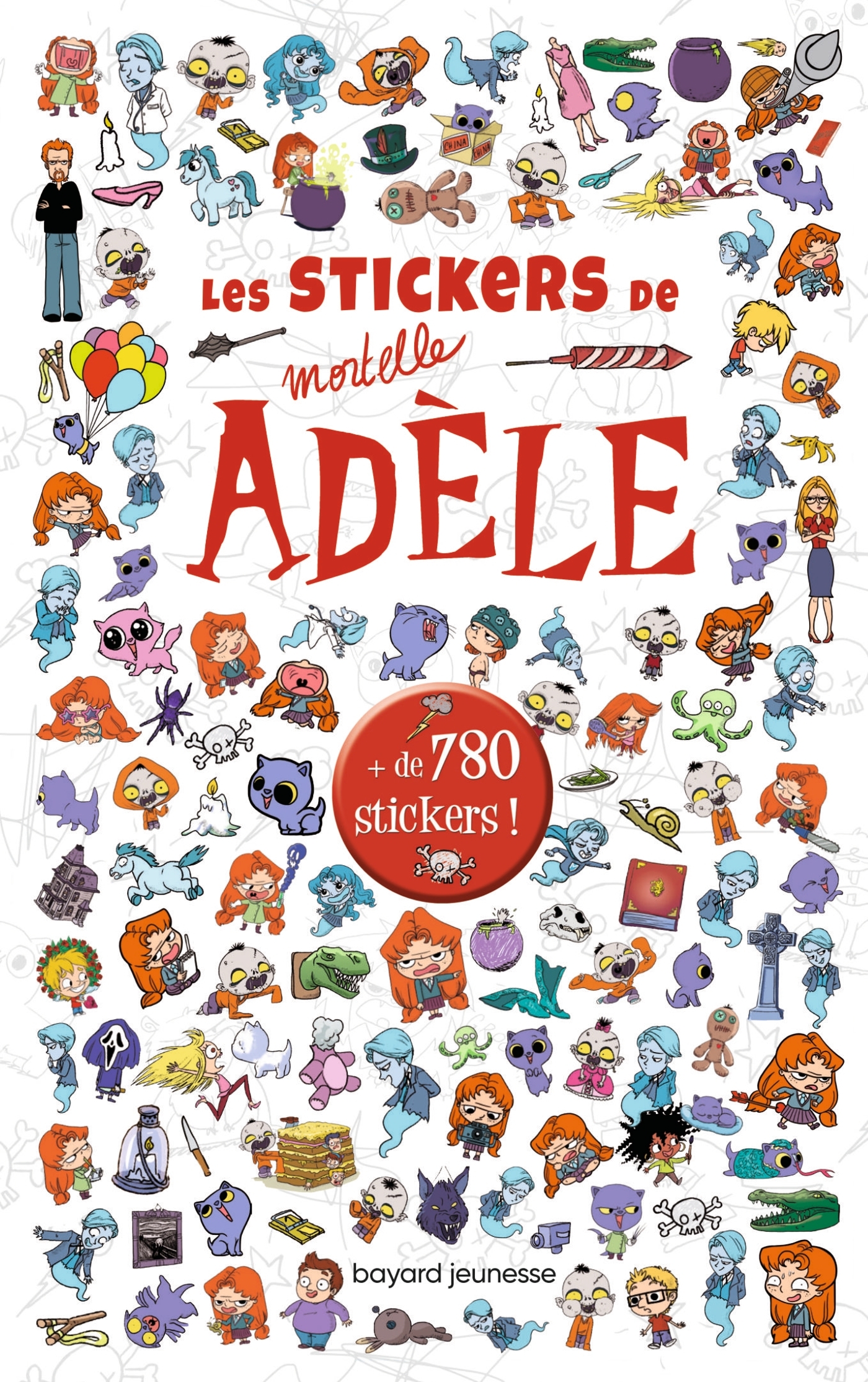 Stickers Mortelle Adèle -  Mr Tan - BAYARD JEUNESSE