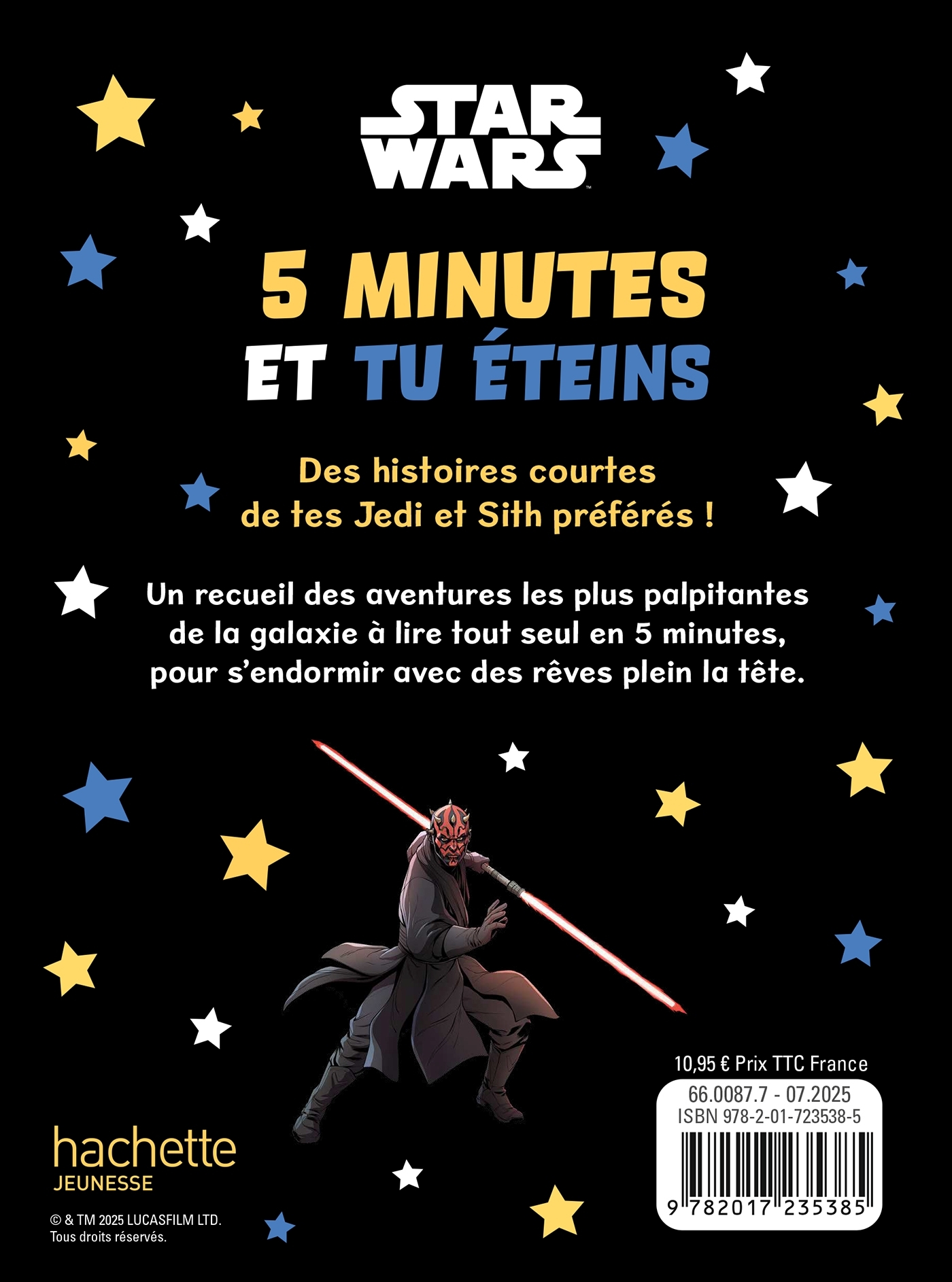 STAR WARS - 5 Minutes et tu éteins - Aventures galactiques - Disney -  - DISNEY HACHETTE