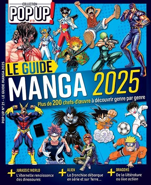 Collection POP UP ! N°21 : Le guide du manga 2025 - Mai 2025 -  Diverti éditions - DIVERTI EDITION