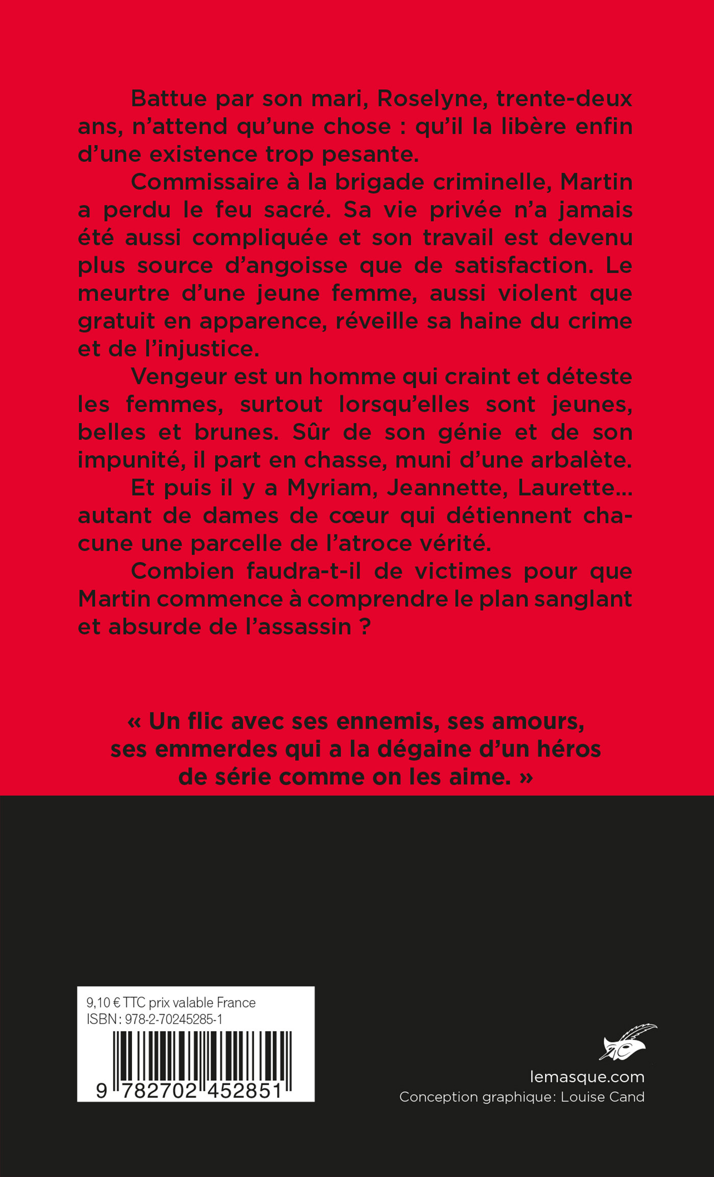 Dame de coeur - Prix du Roman d'aventures - Alexis Lecaye - ED DU MASQUE