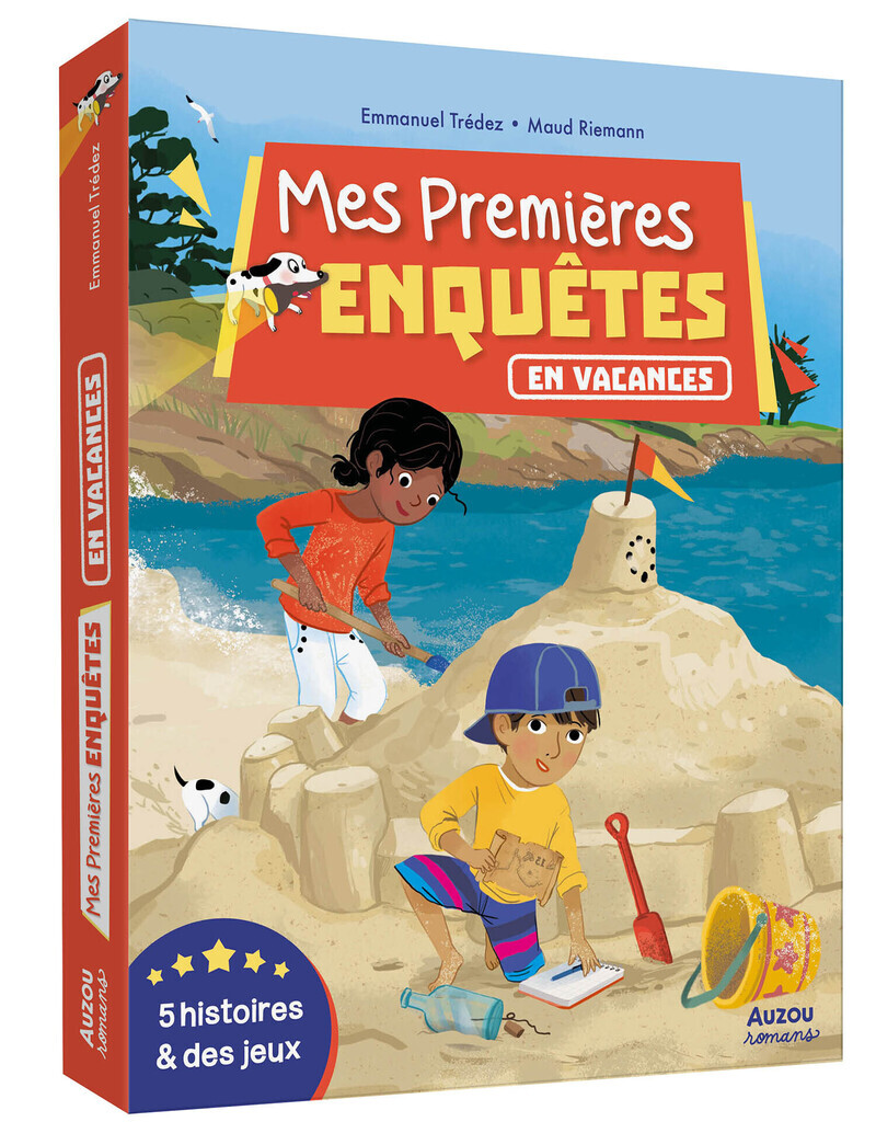 Mes premières enquêtes - En vacances - 5 histoires et des jeux -  Trédez Emmanuel, Emmanuel Tredez,  Emmanuel Trédez - AUZOU