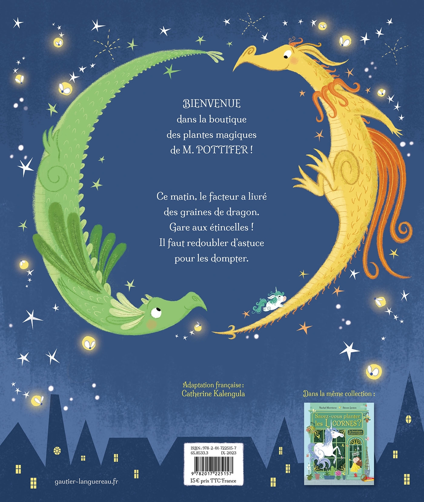 Savez-vous planter les dragons ? - Rachel MORRISROE - GAUTIER LANGU.