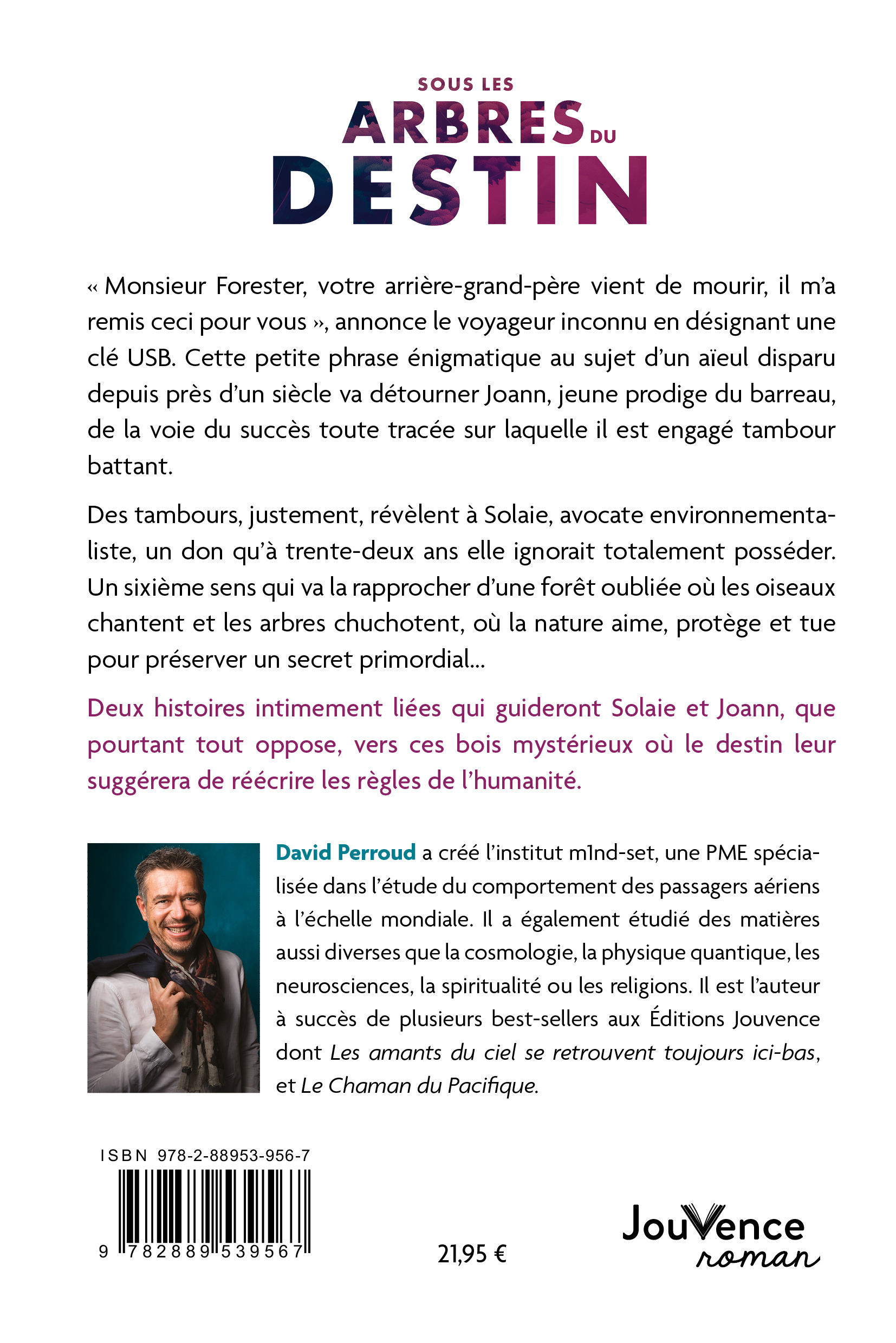 Sous les Arbres du destin - David Perroud - JOUVENCE