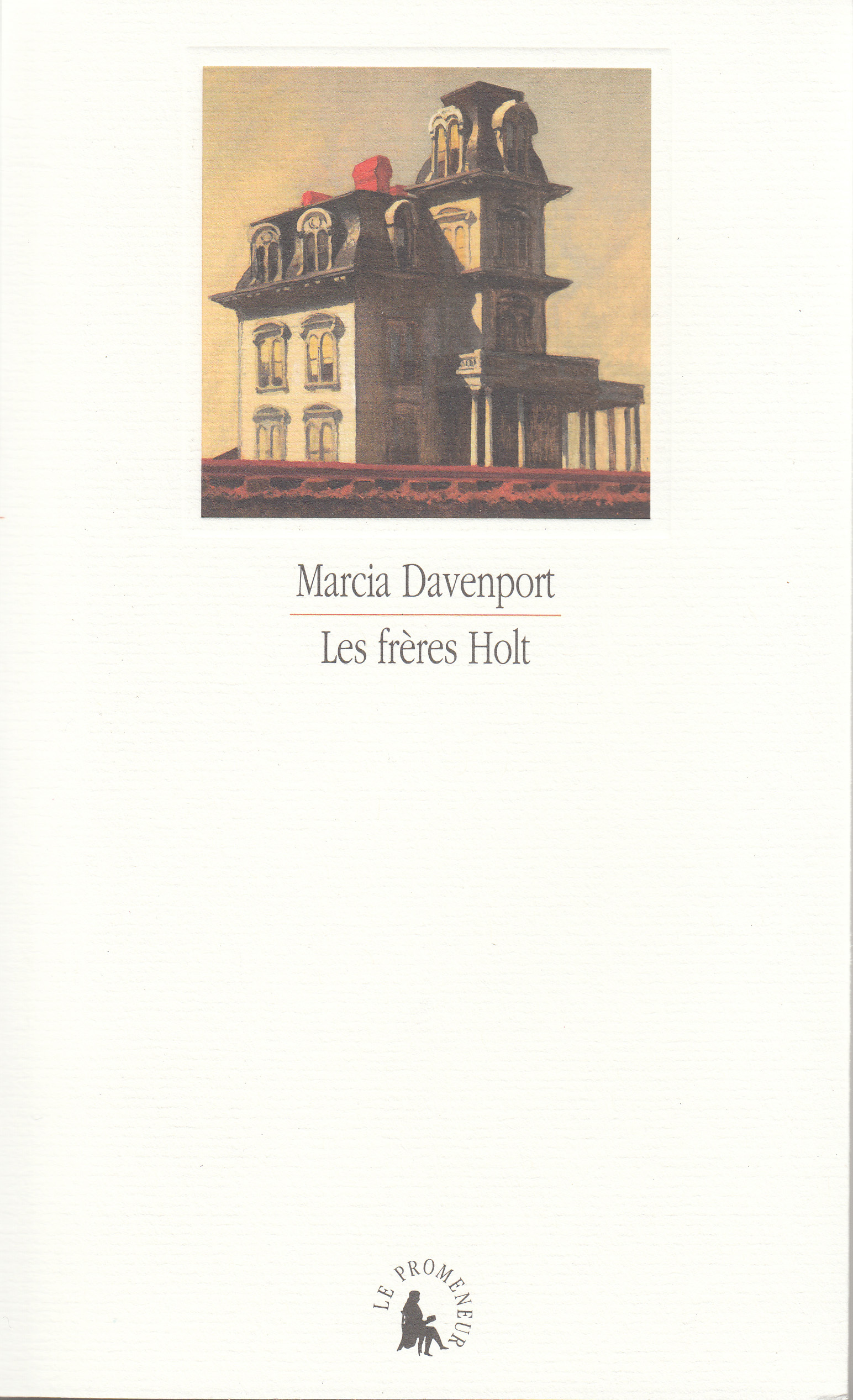 Les frères Holt - Marcia Davenport - GALLIMARD
