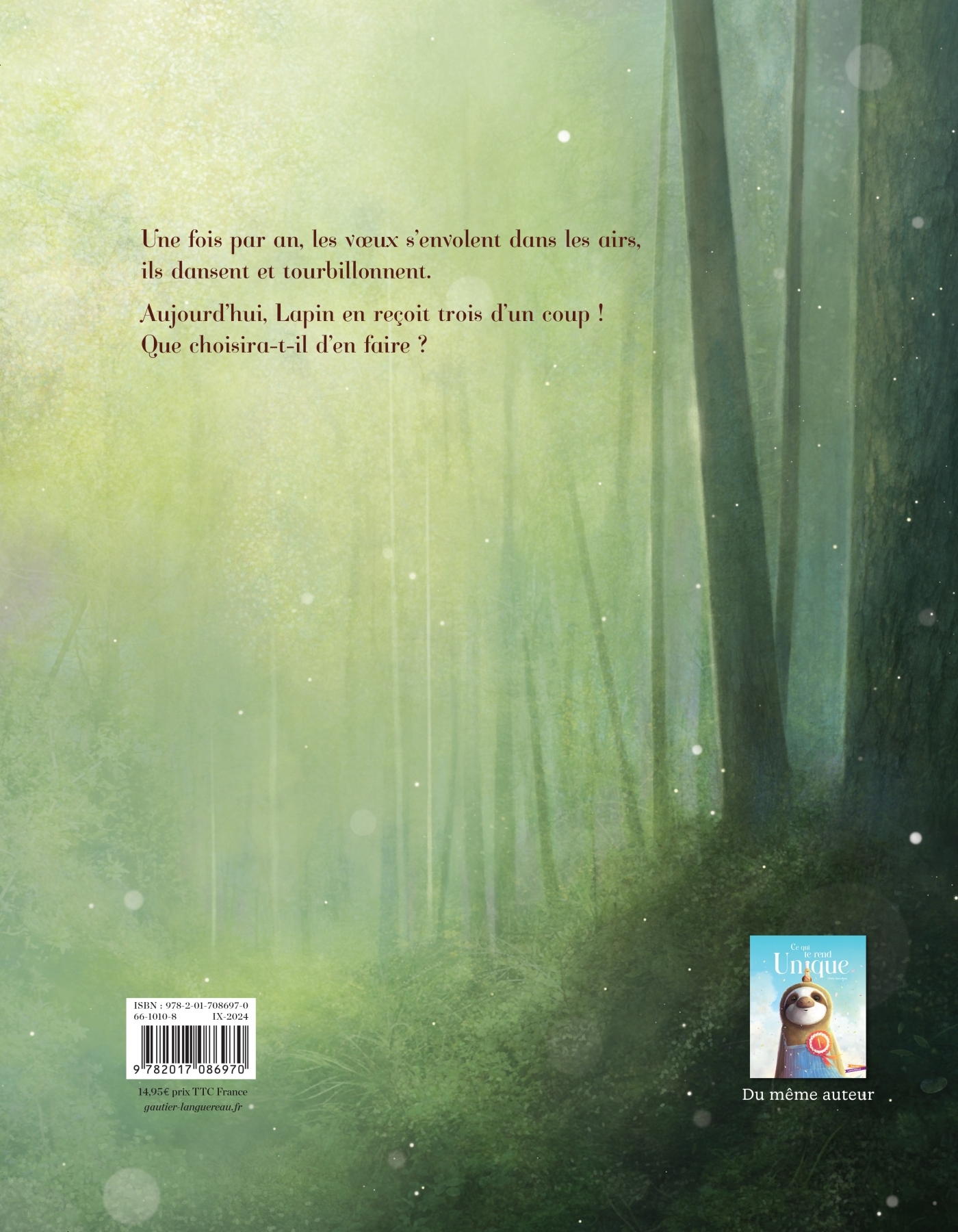 Fais un voeu - SAUNDERS CHRIS - GAUTIER LANGU.