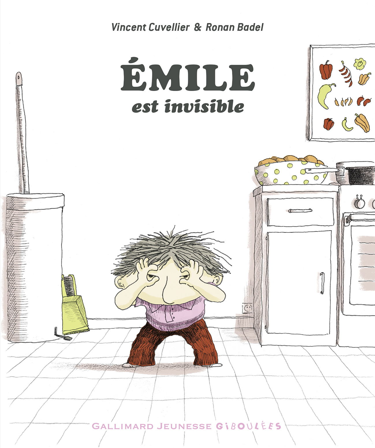 Émile est invisible - Vincent Cuvellier - GALL JEUN GIBOU