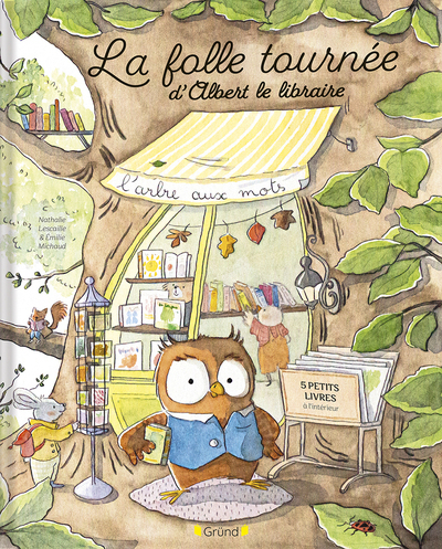 La folle tournée d'Albert le libraire - Nathalie Lescaille - GRUND