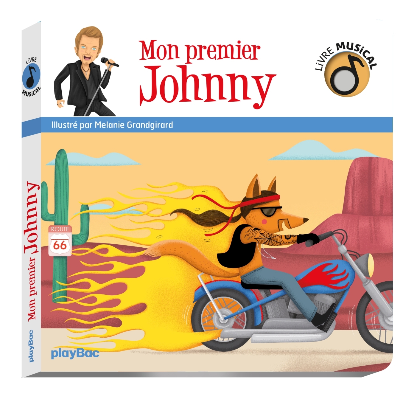 Livre musical - Mon premier Johnny - GRANDGIRARD MELANIE - PLAY BAC