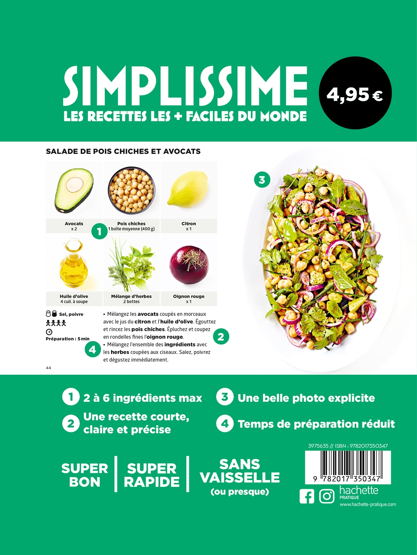 Mini Simplissime - 15 min top chrono ! - Jean-François Mallet - HACHETTE PRAT