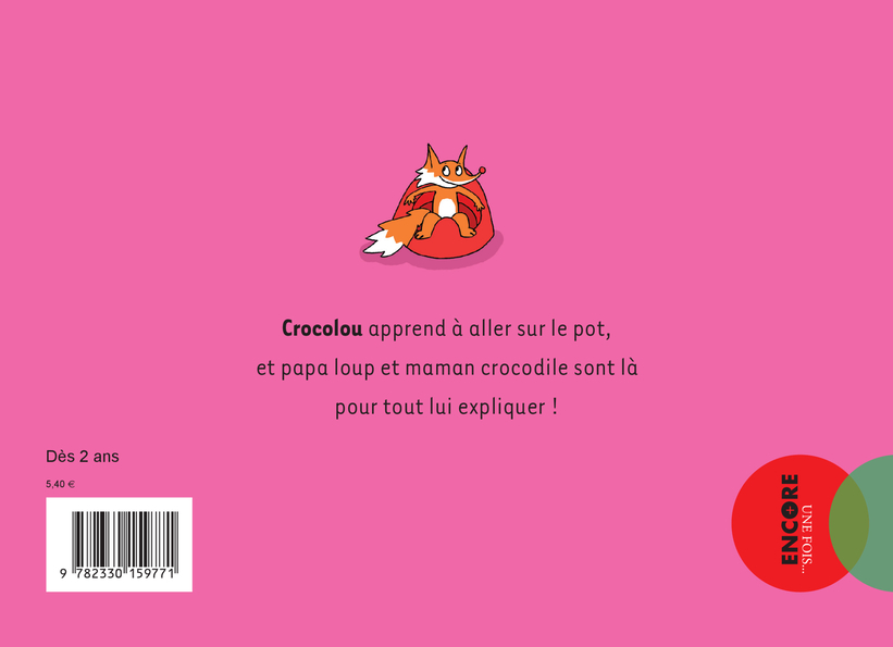 Crocolou va sur le pot - Ophélie Texier - ACTES SUD