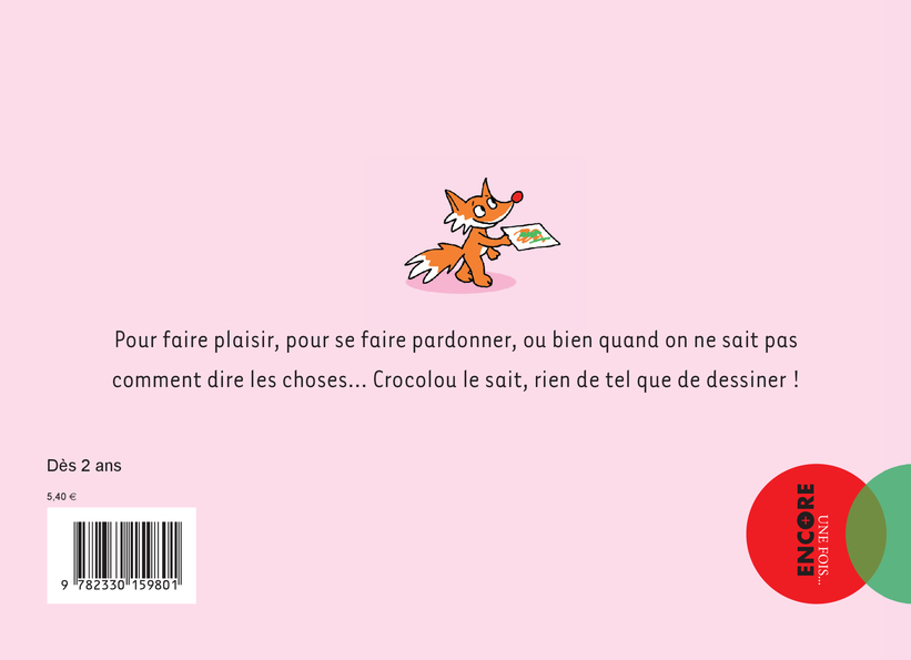 Crocolou aime dessiner - Ophélie Texier - ACTES SUD