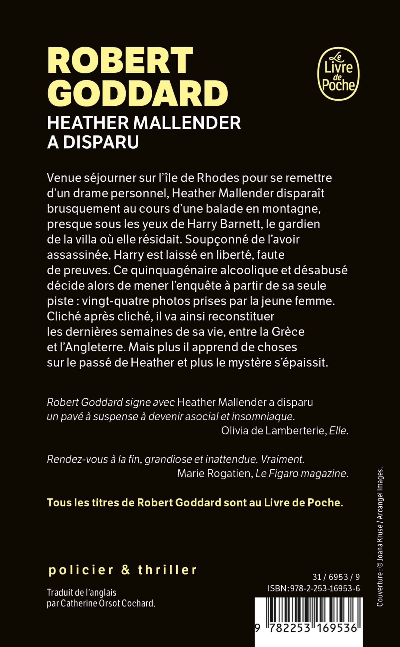 Heather Mallender a disparu - Robert Goddard - LGF
