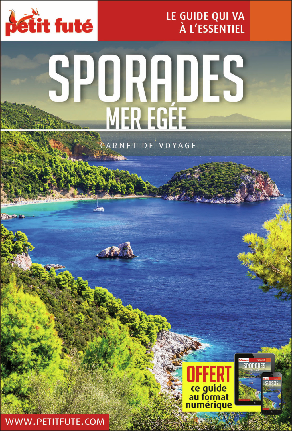 Guide Sporades - Nord Egée 2020/2021 Carnet Petit Futé -  Auzias d. / labourdette j. & alter, Jean-Paul Labourdette, Dominique Auzias - PETIT FUTE