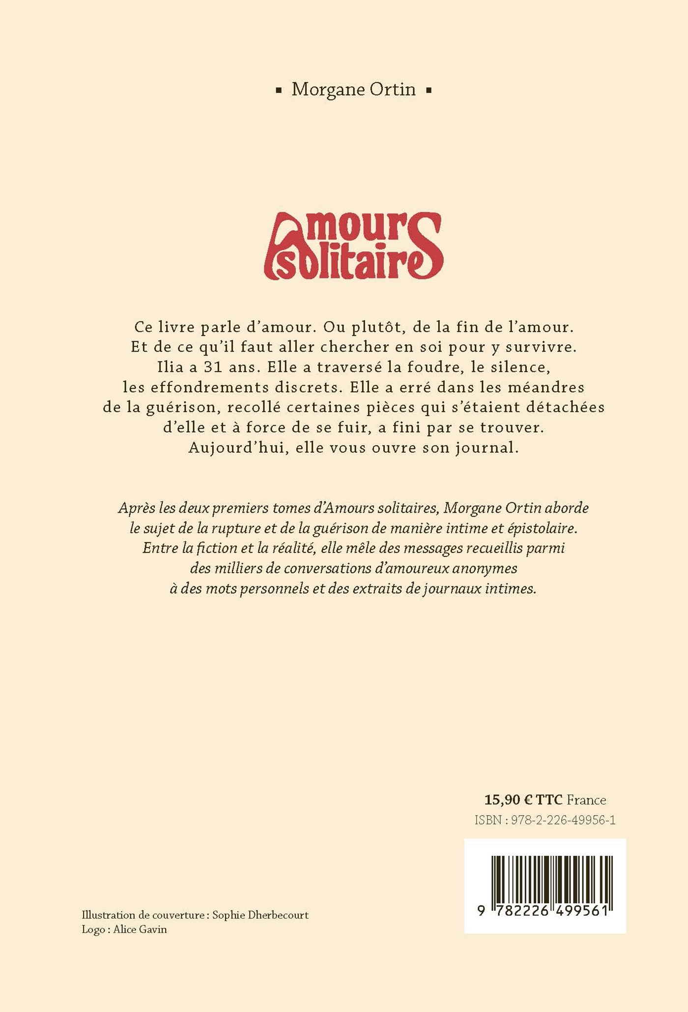 Amours solitaires - tome 3 - Franchir la nuit - Morgane Ortin - ALBIN MICHEL