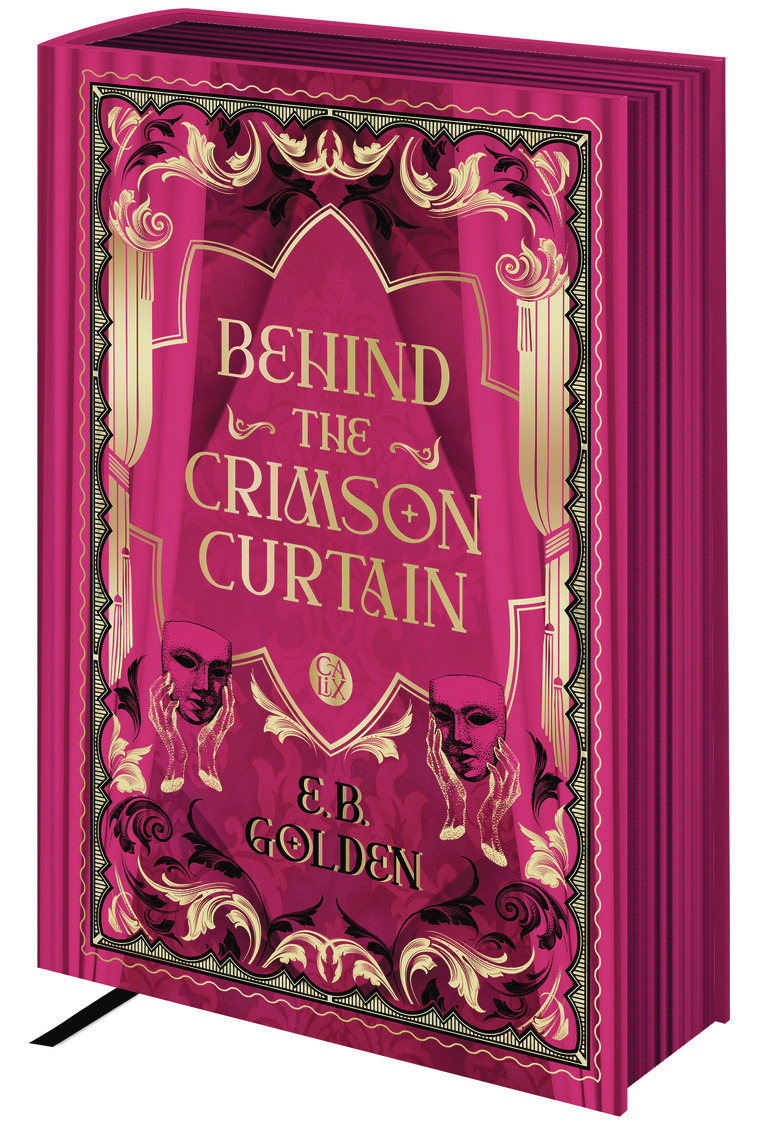 Behind the Crimson Curtain - E. B. Golden - CALIX