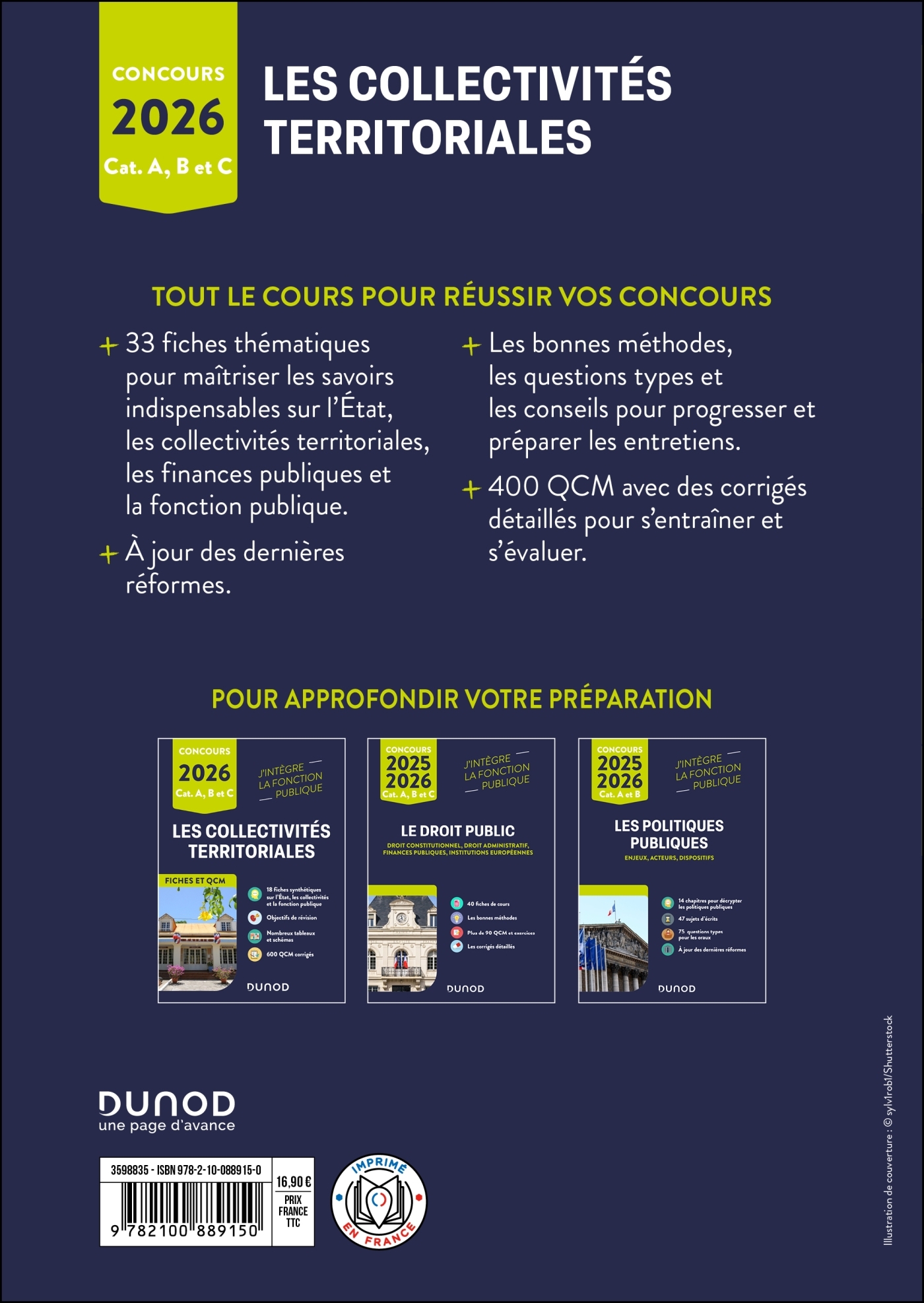 Les collectivités territoriales - 2026 - Odile Meyer, Franck Sajet - DUNOD