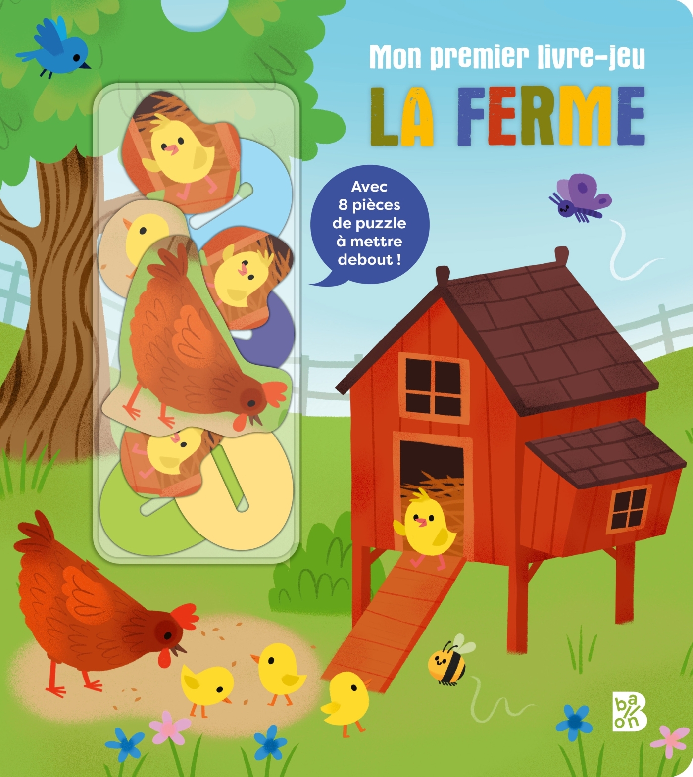 Mon premier livre-jeu : La ferme -  - BALLON