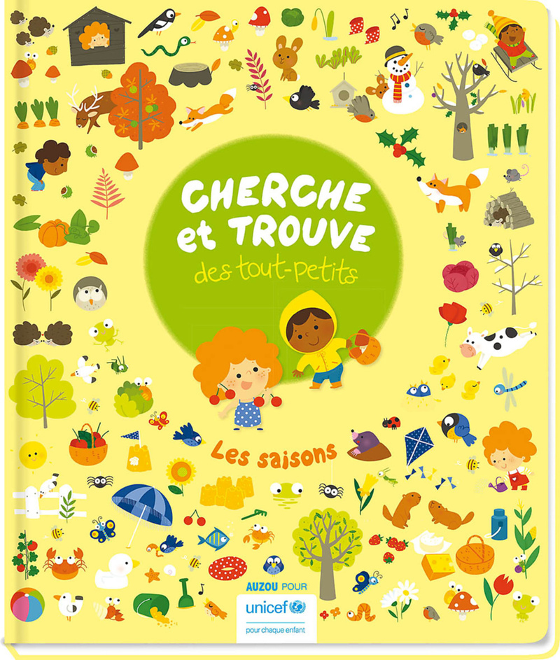 CHERCHE ET TROUVE DES TOUT-PETITS - LES SAISONS - MOREY MARIE - AUZOU