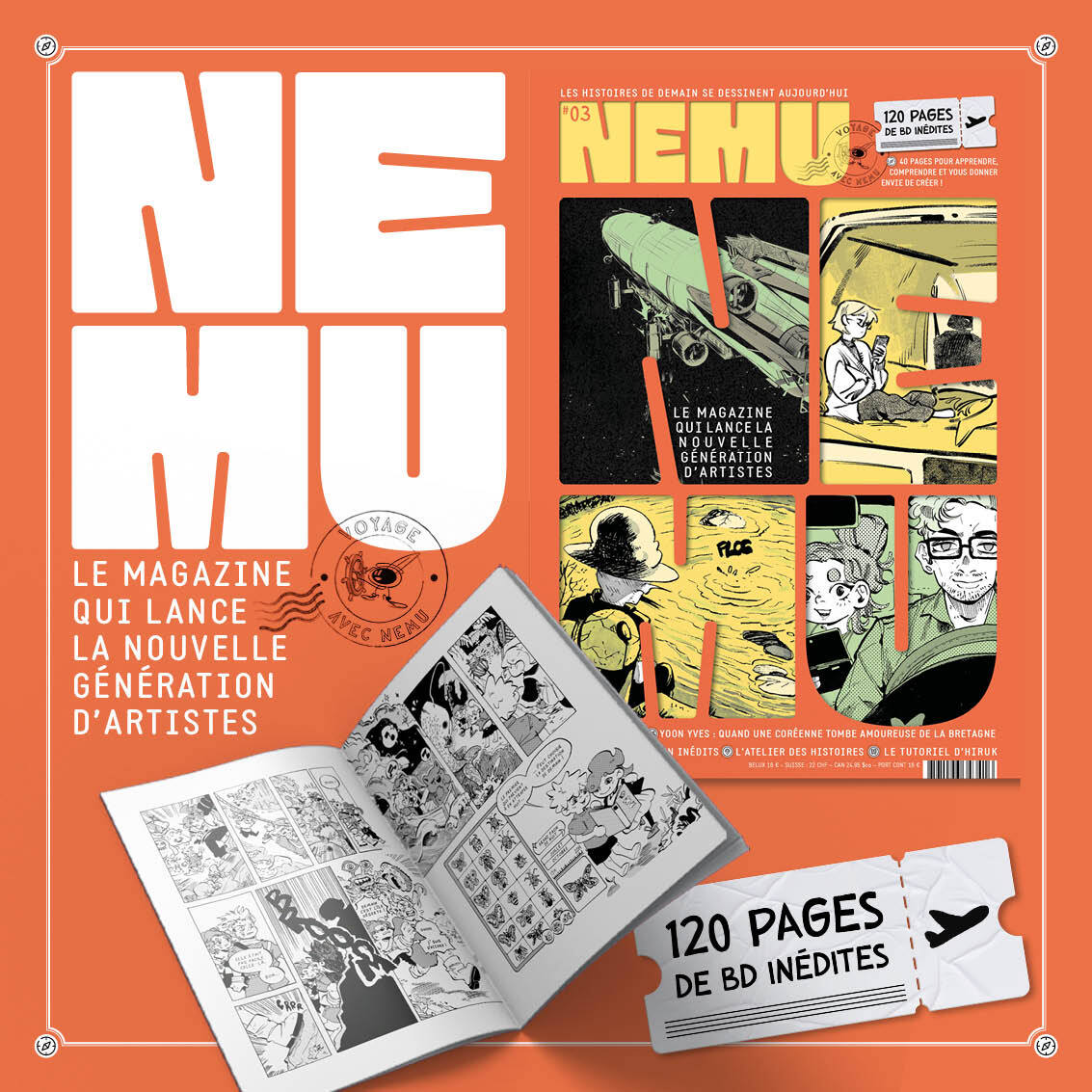 Nemu N°3 -  Collectif - MUTTPOP FRANCE