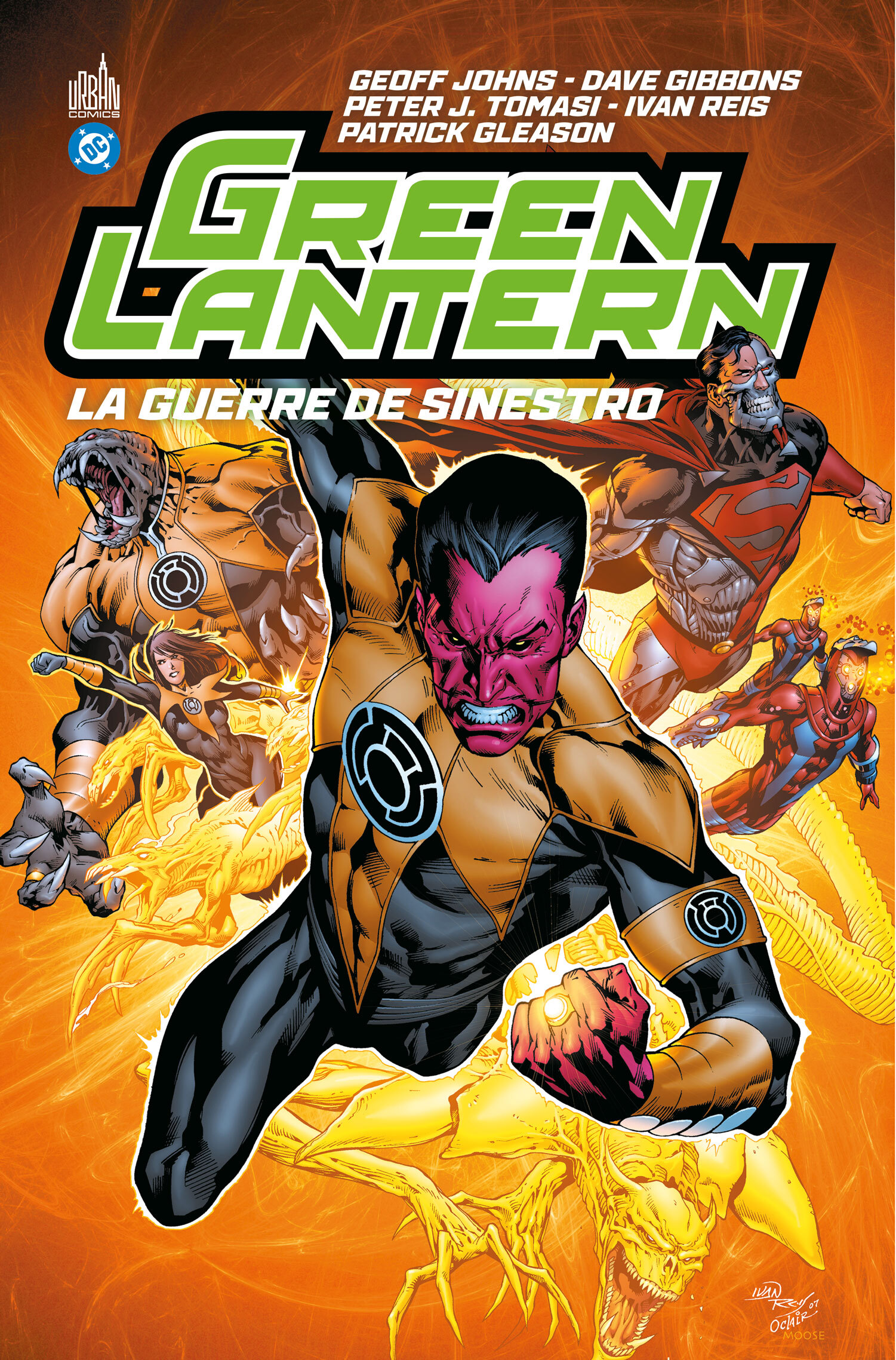 Green Lantern - La Guerre de Sinestro (2007) -  Johns Geoff - URBAN COMICS