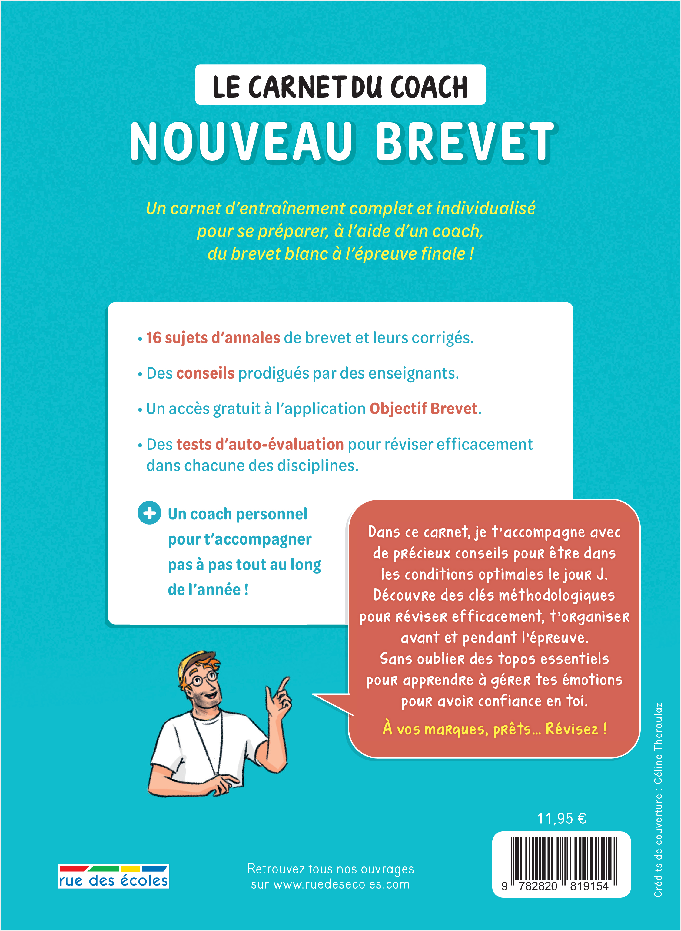 Le carnet du coach - Brevet -  Collectif,  Collectif rue des écoles - RUE DES ECOLES