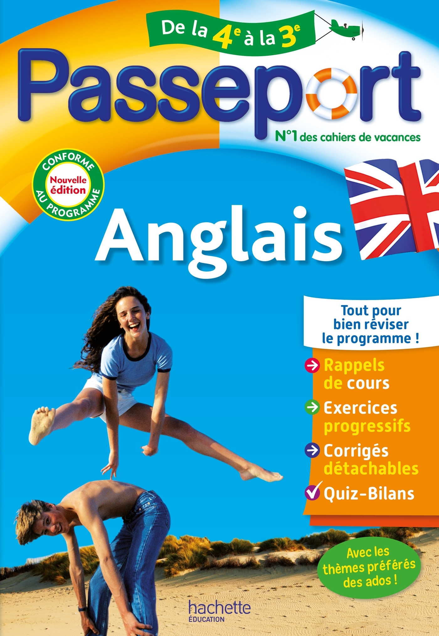 Passeport - Anglais - De la 4e à la 3e - Cahier de vacances 2025 - Carolyn Rigg - HACHETTE EDUC
