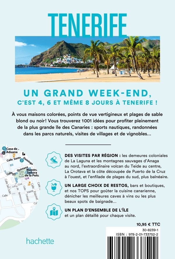 Tenerife 2026-2027 Guide Un Grand Week-end - ERICK ALEXANDERSON ROSAS,   - HACHETTE TOURI