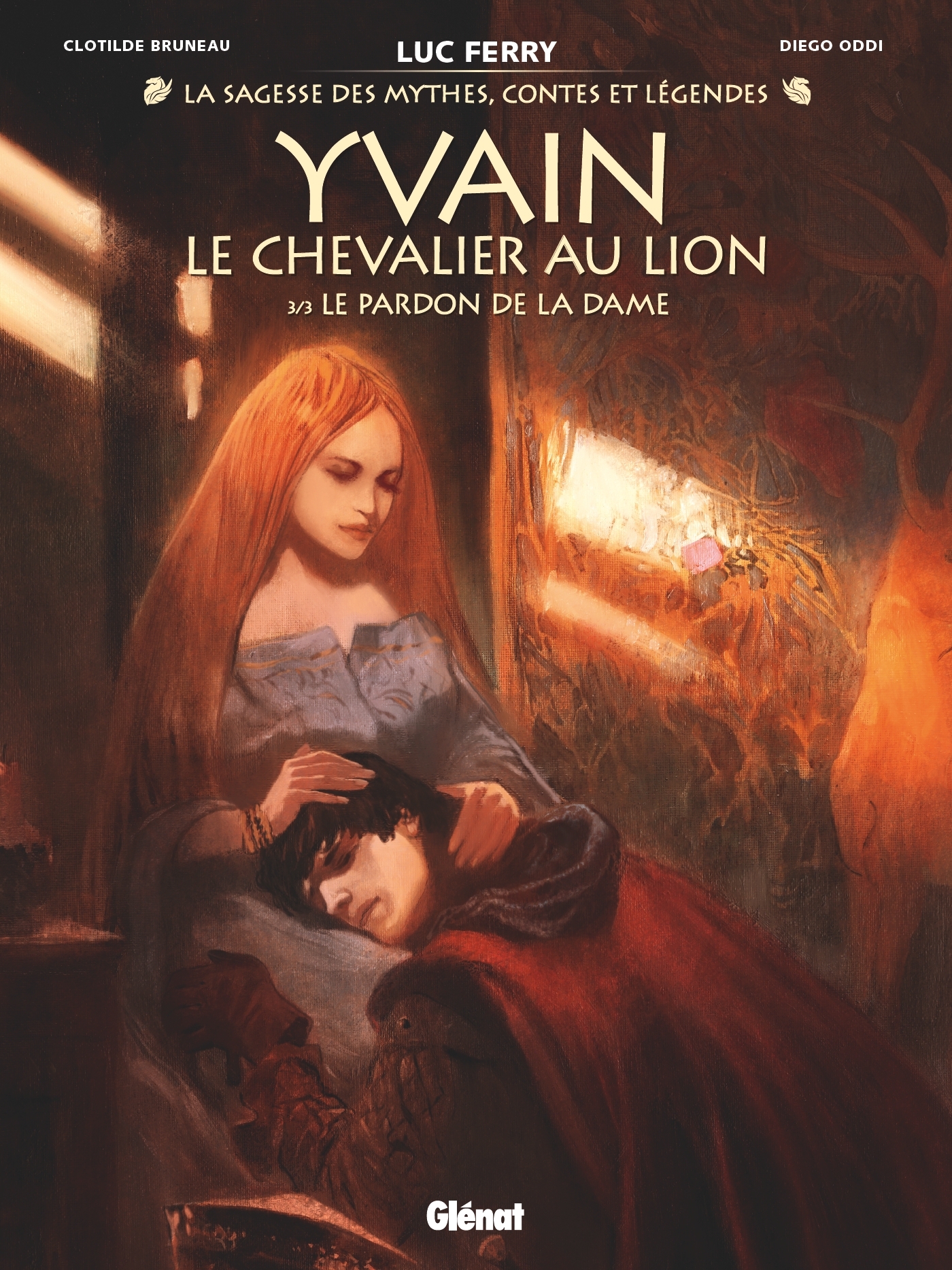 Yvain, le chevalier au lion - Tome 03 - Clotilde Bruneau, Didier Poli, Luc Ferry - GLENAT