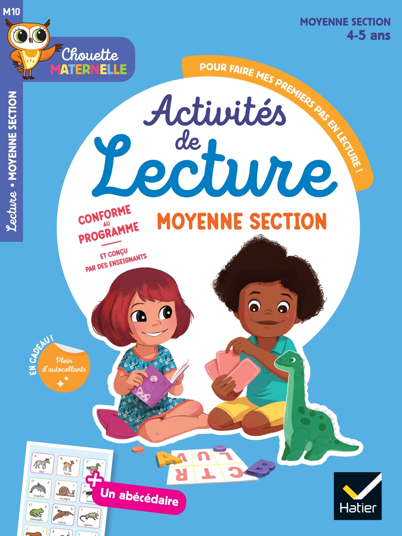Chouette Maternelle - Activités de lecture Moyenne Section - 4 ans - Albert Cohen, Jean Roullier, Karen Laborie - HATIER