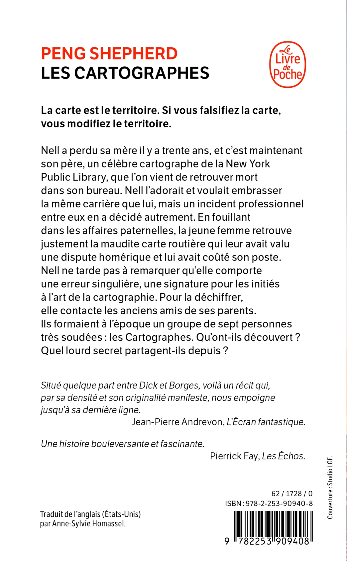 Les Cartographes - Peng Shepherd - LGF