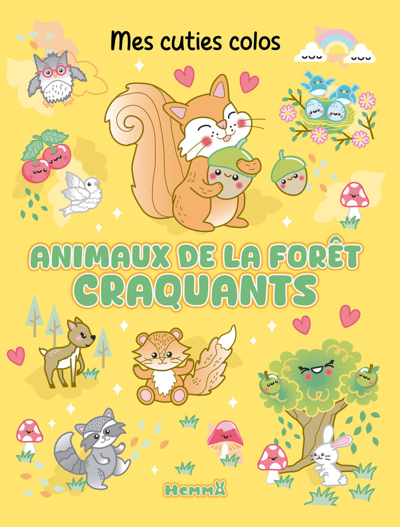 Mes cuties colos - Animaux de la forêt craquants -  - HEMMA