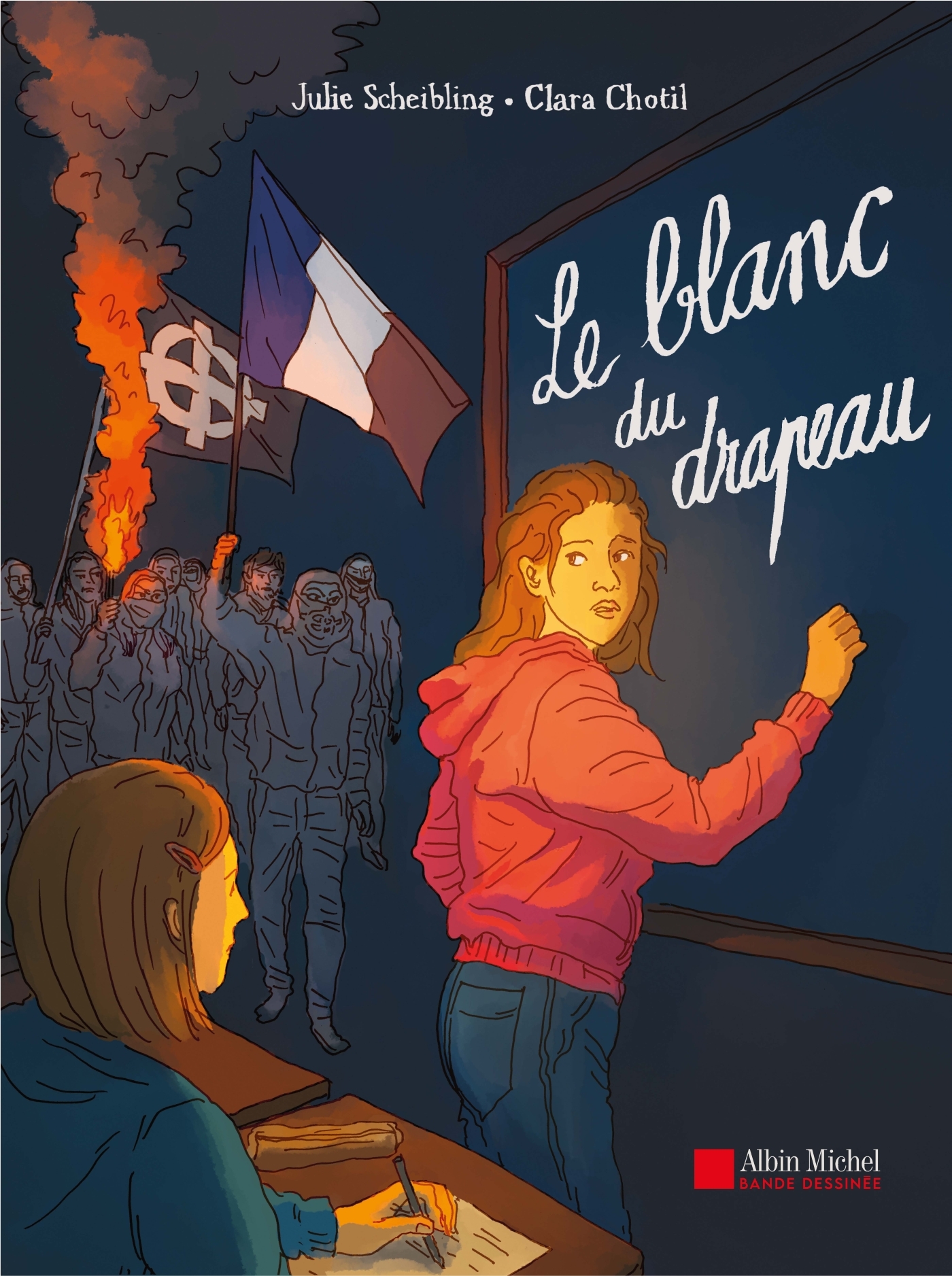Le Blanc du drapeau - Julie Scheibling - ALBIN MICHEL