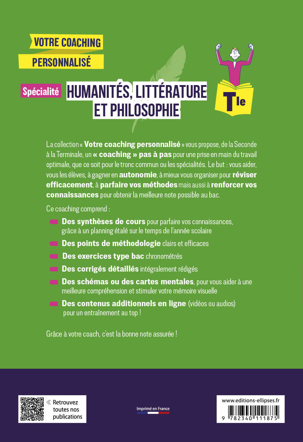 Terminale. Spécialité Humanités, Littérature et Philosophie - Emilie Touchant-Dusautoy - ELLIPSES