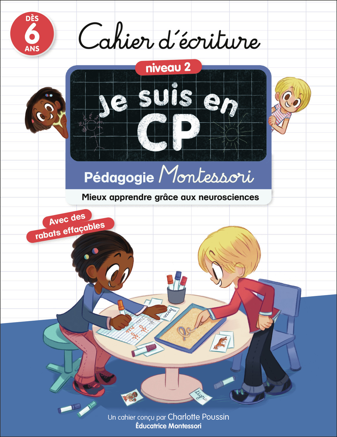 Je suis en CP - Cahier d'écriture - Niveau 2 - Emmanuel Ristord, Charlotte Poussin - PERE CASTOR