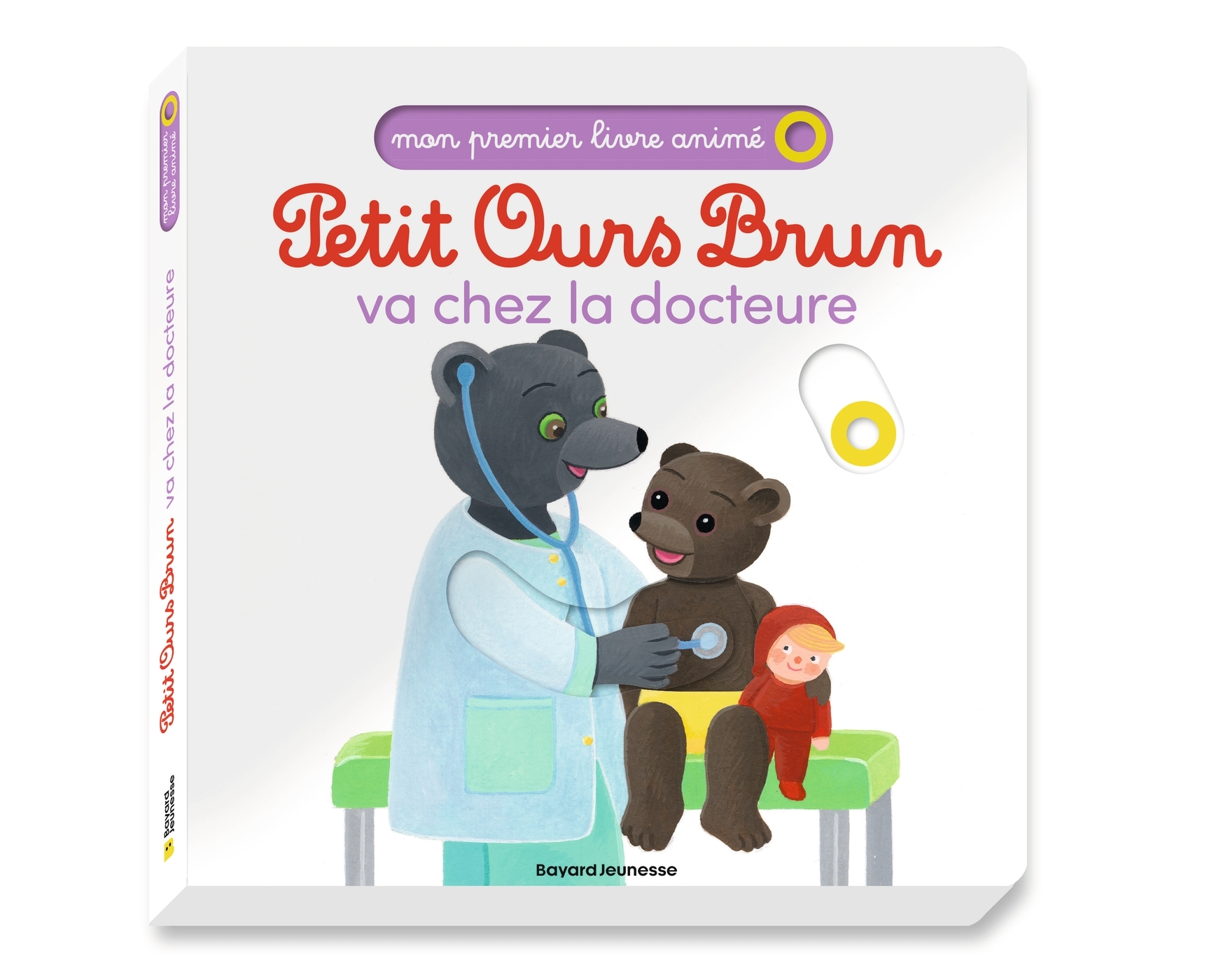 Petit Ours Brun va chez la docteure - Mon premier livre animé - Dès 1 an -  - BAYARD JEUNESSE