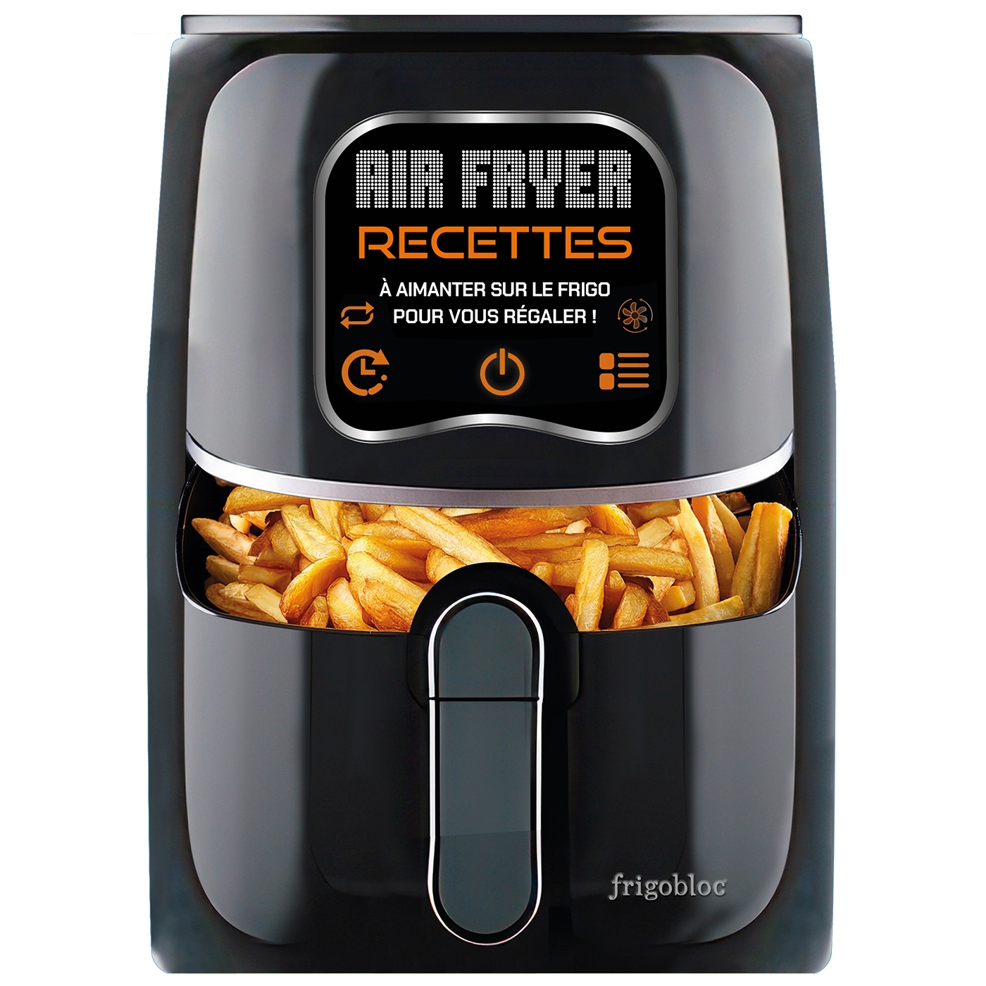 Frigobloc Fiches aimantées recettes Air Fryer -  - PLAY BAC