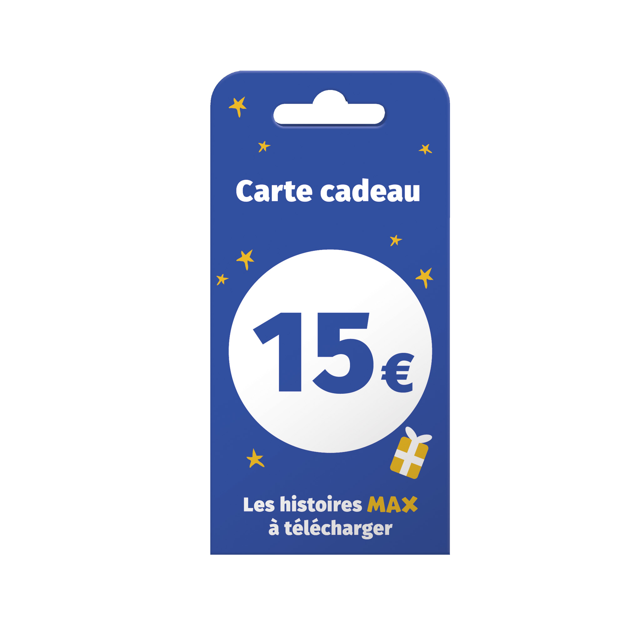 MAX - Carte cadeau 15 euros - La Boîte à Histoires de l'école des loisirs -  Collectif - EDL