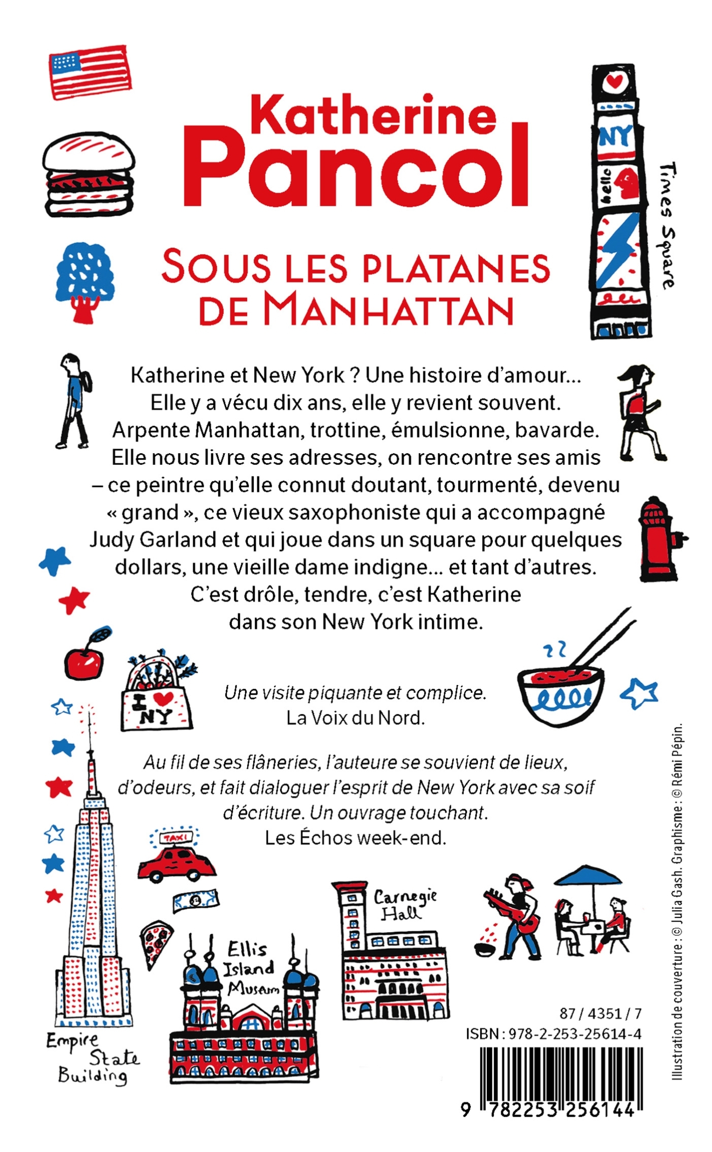 Sous les platanes de Manhattan - Katherine Pancol - LGF